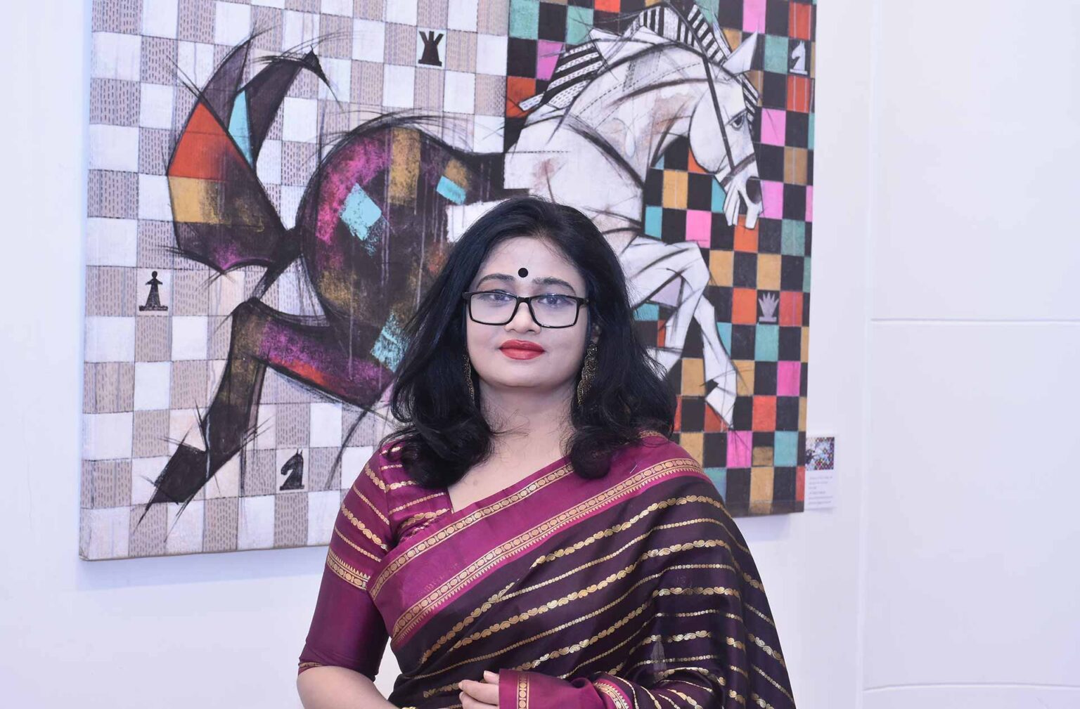 Buy Horse Paintings Online From Mithu Biswas